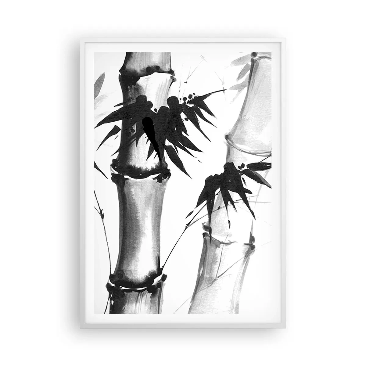 Poster în ramă albă - Primul-plan al Orientului - 70x100 cm