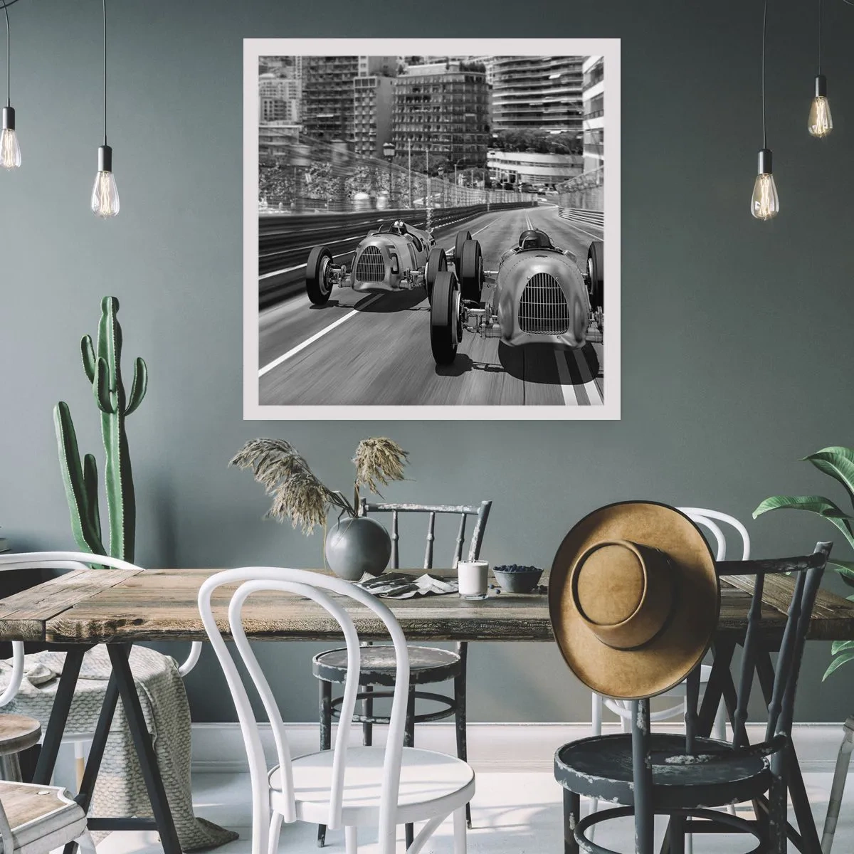 Poster - A fost odată ca niciodată în Monte Carlo - 50x50 cm