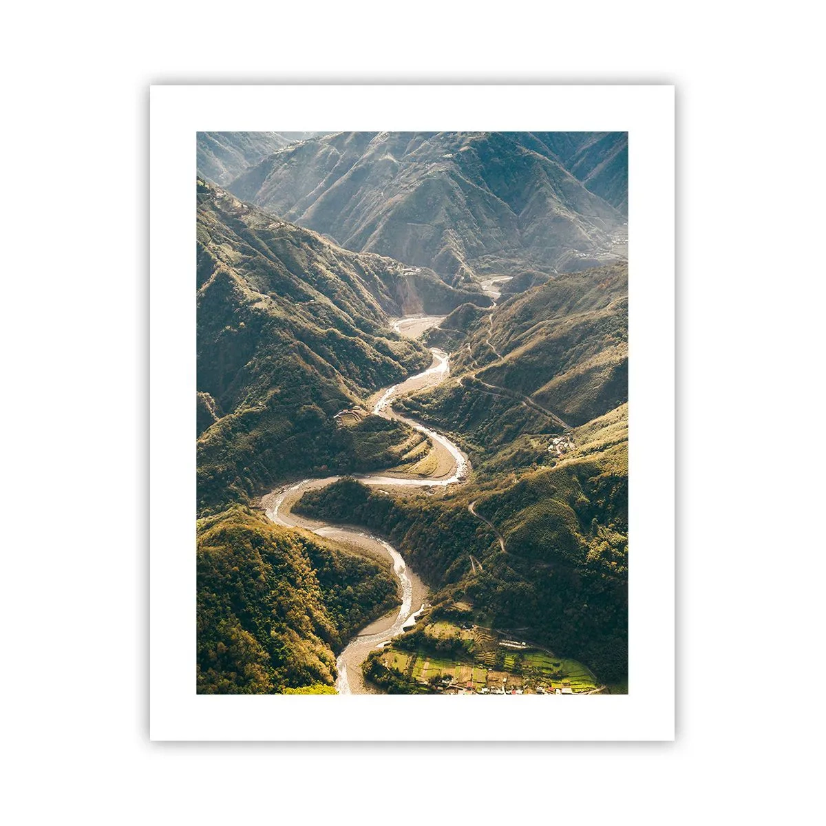 Poster - Direct din inima munților - 40x50 cm