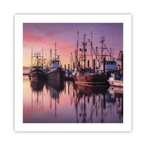 Poster - Înainte de o zi plină - 50x50 cm