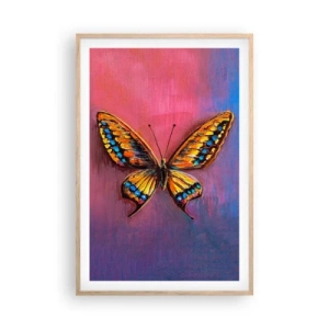 Poster în ramă de stejar deschis - O bijuterie a naturii - 61x91 cm