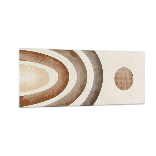 Tablou pe sticlă - Într-o galaxie îndepărtată - 100x40 cm