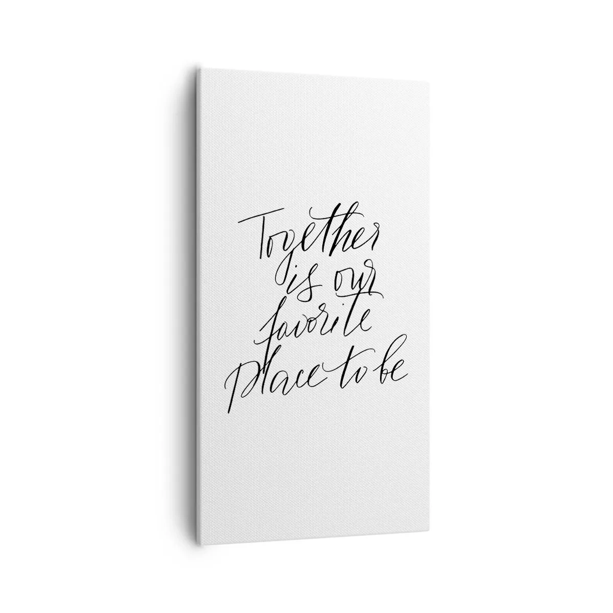 Tablou pe pânză - O simți și tu? - 55x100 cm