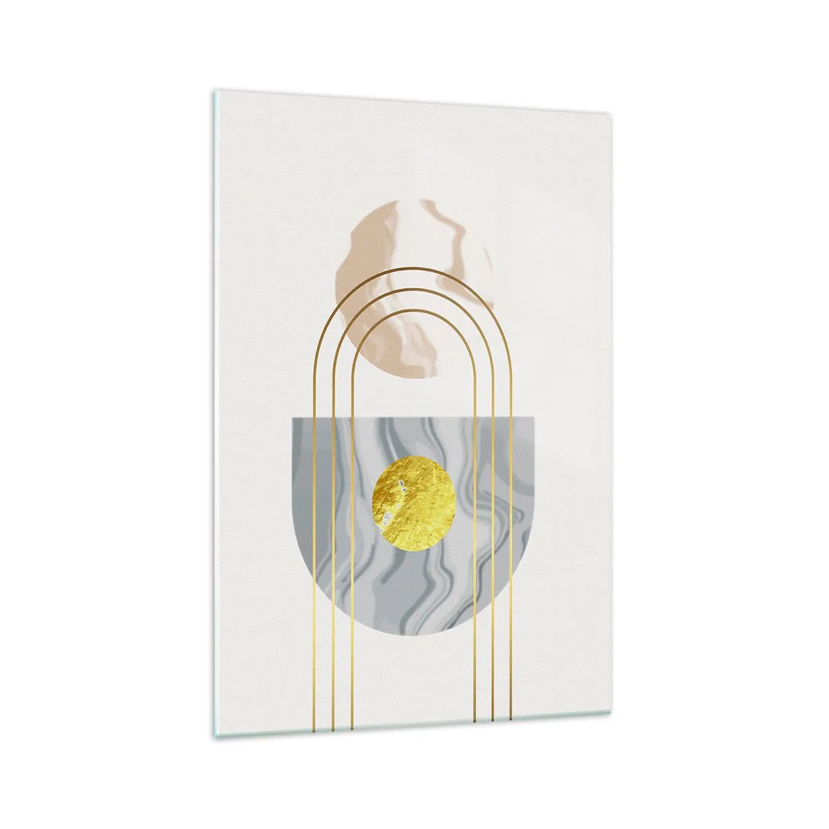 Tablou pe sticlă - Lumină și strălucire - 70x100 cm