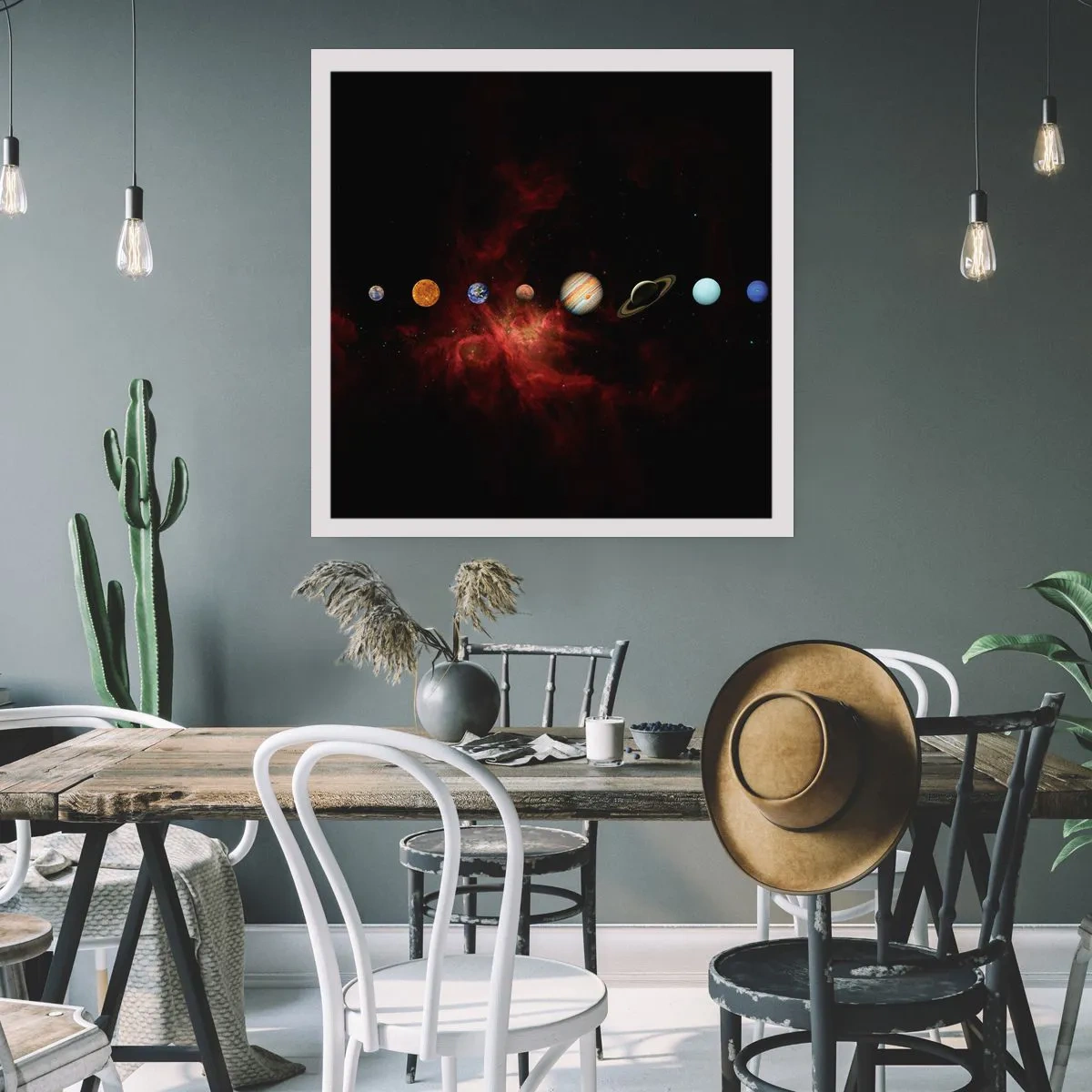 Poster - Cartierul nostru - 30x30 cm