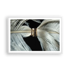 Poster în ramă albă - ...și nu te voi părăsi.. - 91x61 cm