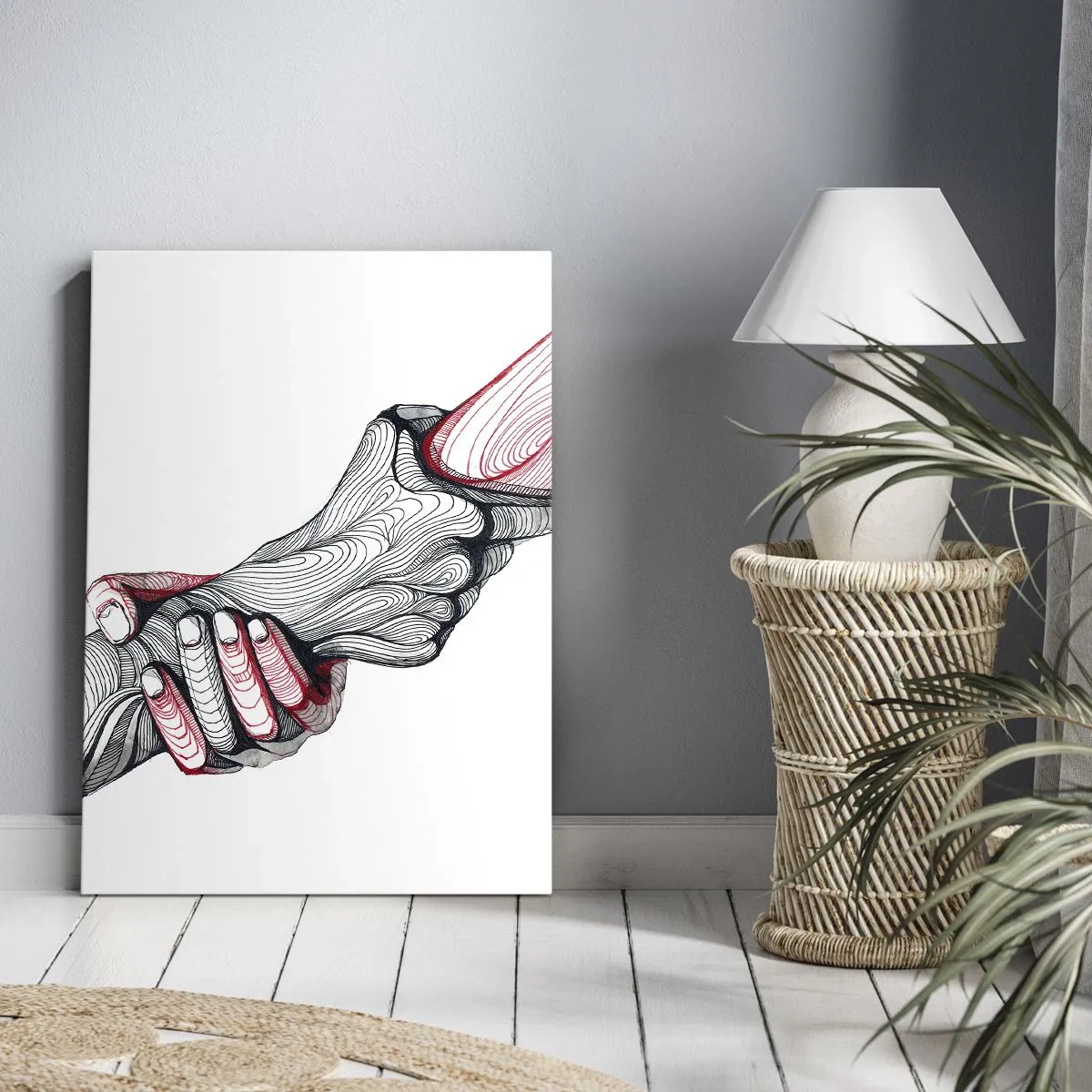 Tablou pe pânză - Ești pe mâini bune - 50x70 cm