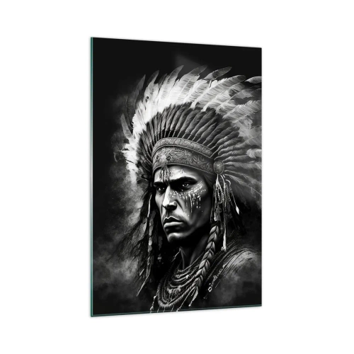 Tablou pe sticlă - Conducător și luptător - 70x100 cm