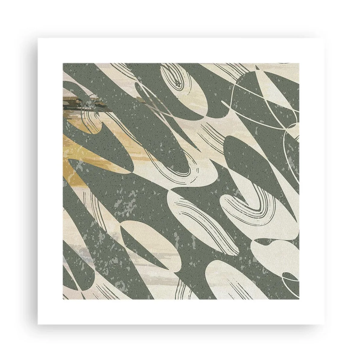 Poster - Abstracție ritmică - 40x40 cm