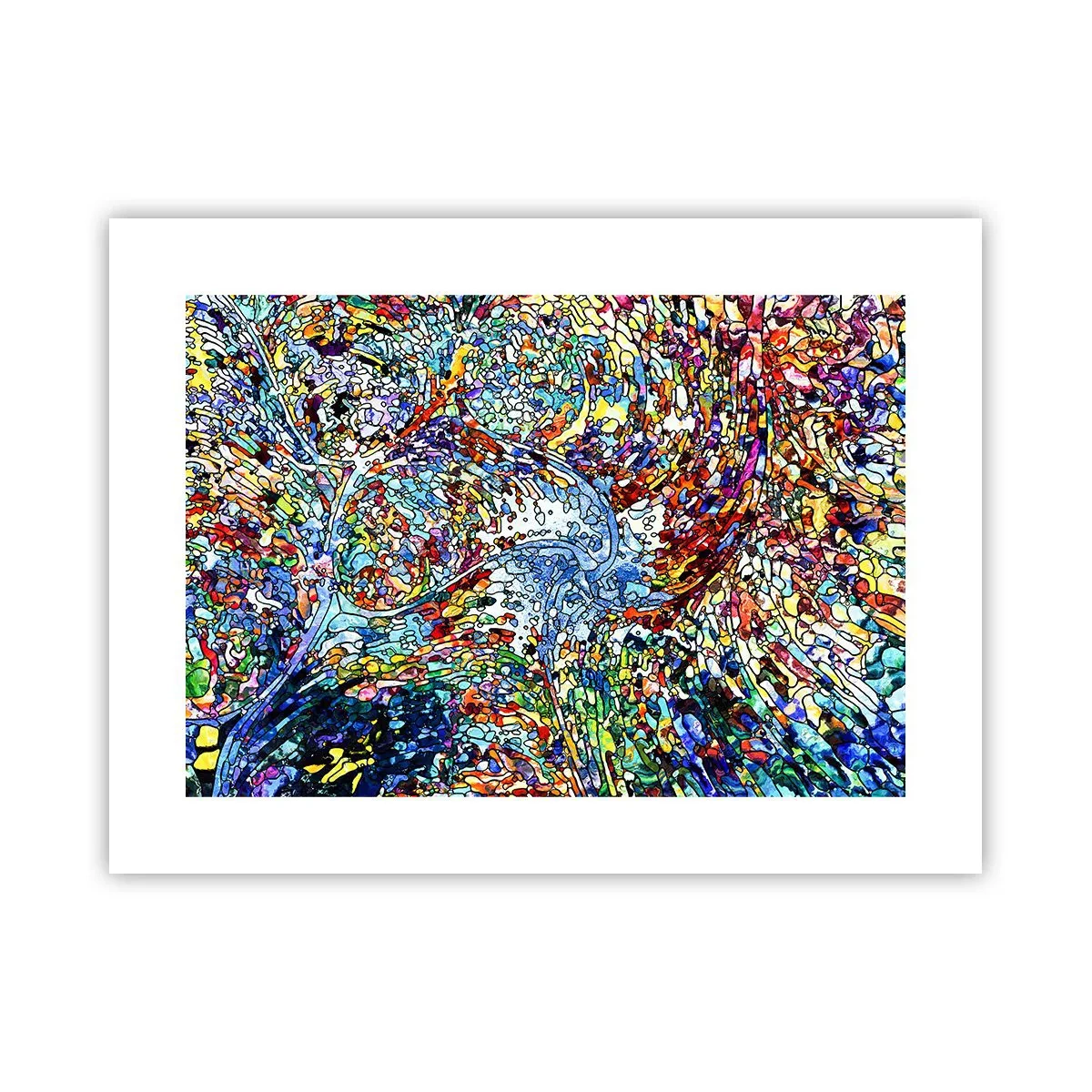 Poster - Vitraliu de picături - 40x30 cm