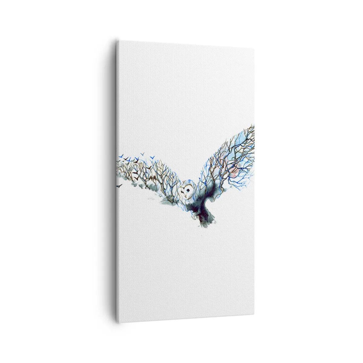 Tablou pe pânză - Pe aripile pădurii - 55x100 cm