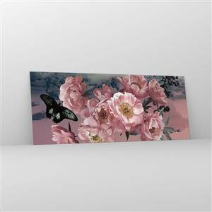 Tablou pe sticlă - Apogeul romantismului - 100x40 cm