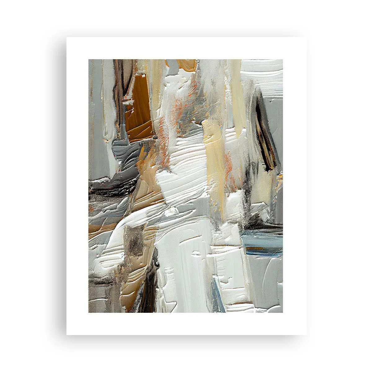 Poster - Stratificare colorată - 40x50 cm