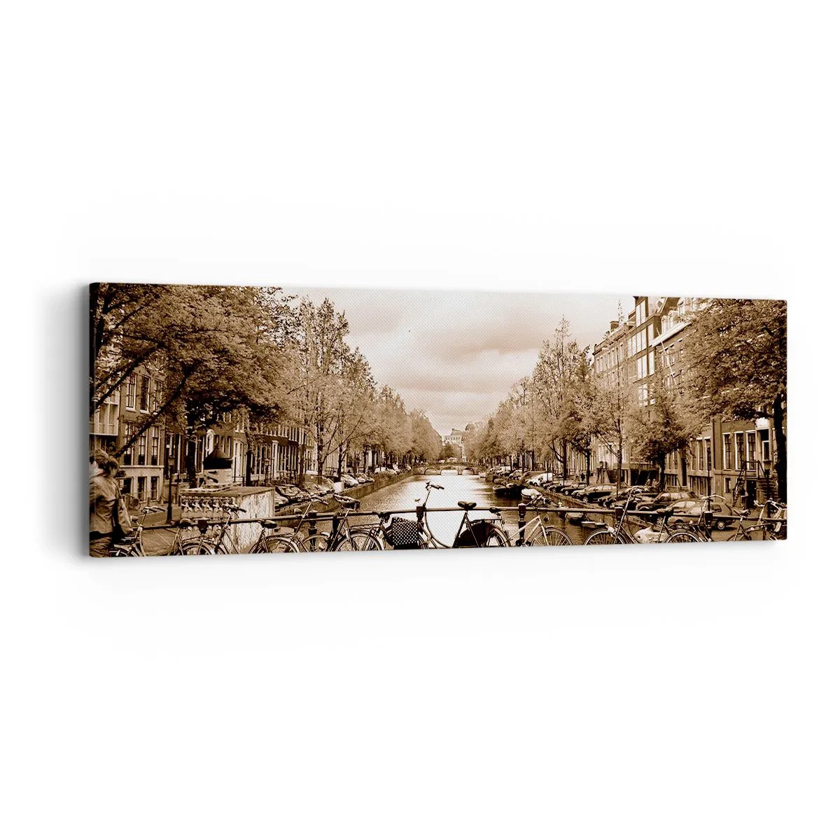 Tablou pe pânză - Atmosfera olandeză - 90x30 cm