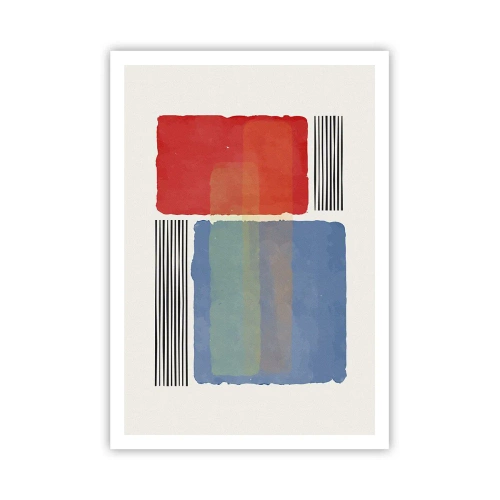 Poster - Spiritul și litera geometriei - 70x100 cm