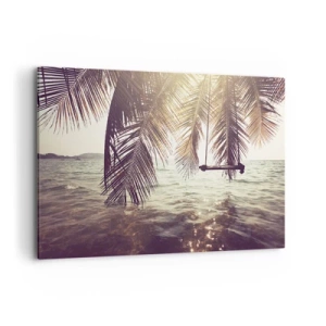 Tablou pe pânză - Poți să te dai în vânt după pofta inimii tale - 100x70 cm