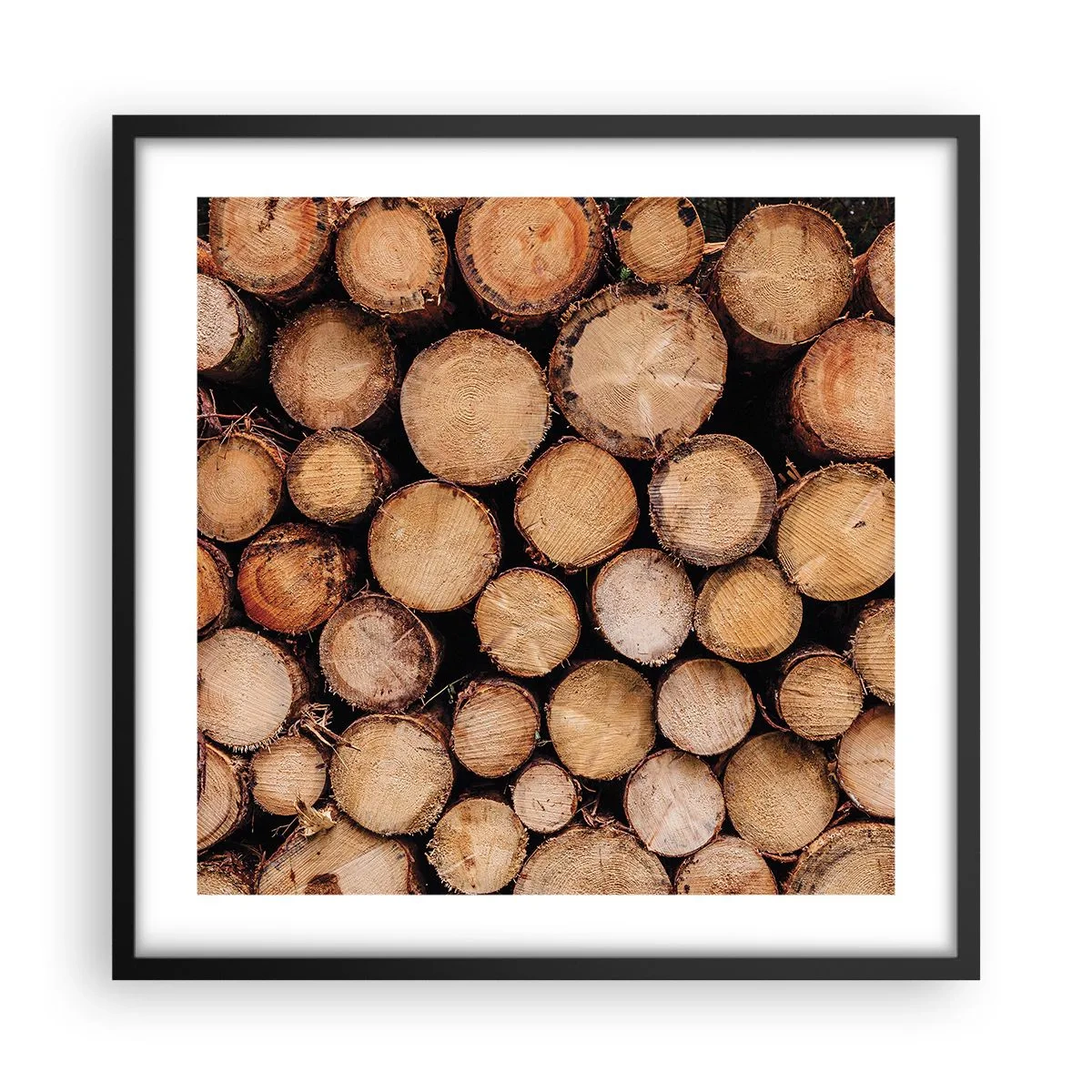 Poster în ramă neagră - Un nou început - 50x50 cm