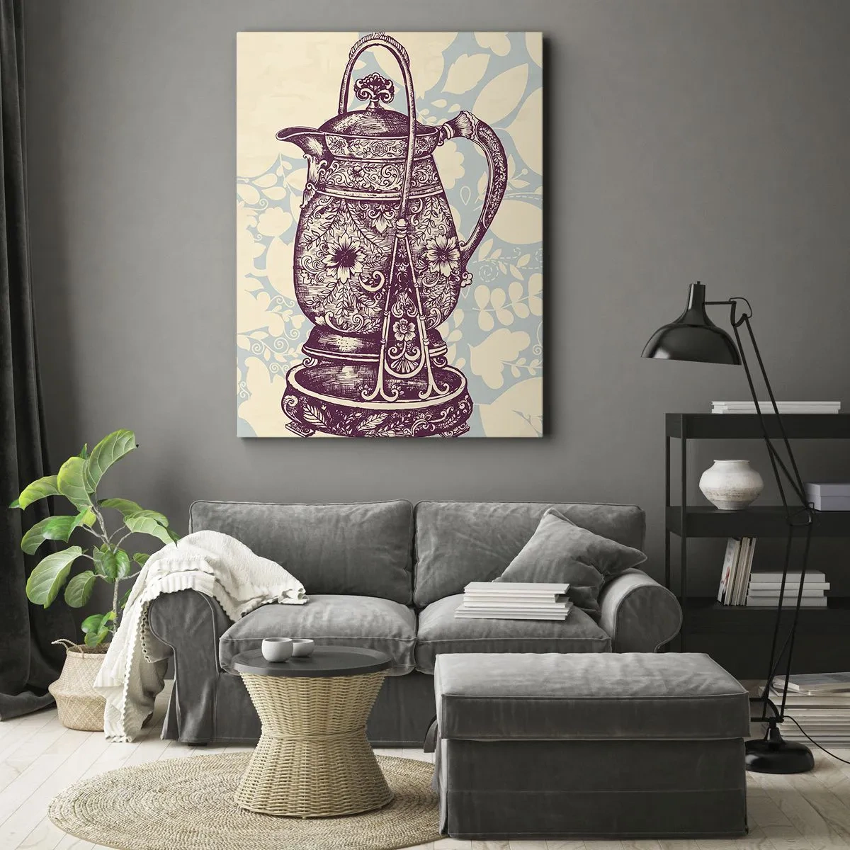 Tablou pe pânză - Frumusețea vieții de zi cu zi - 80x120 cm