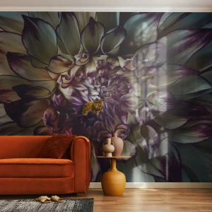 Tapet Autoadeziv Deluxe Sticker - Înflorirea tinereții - Flori, Dalie, Floare înflorită - 100x70 cm