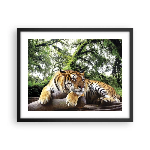 Poster în ramă neagră - Cu respect - 50x40 cm