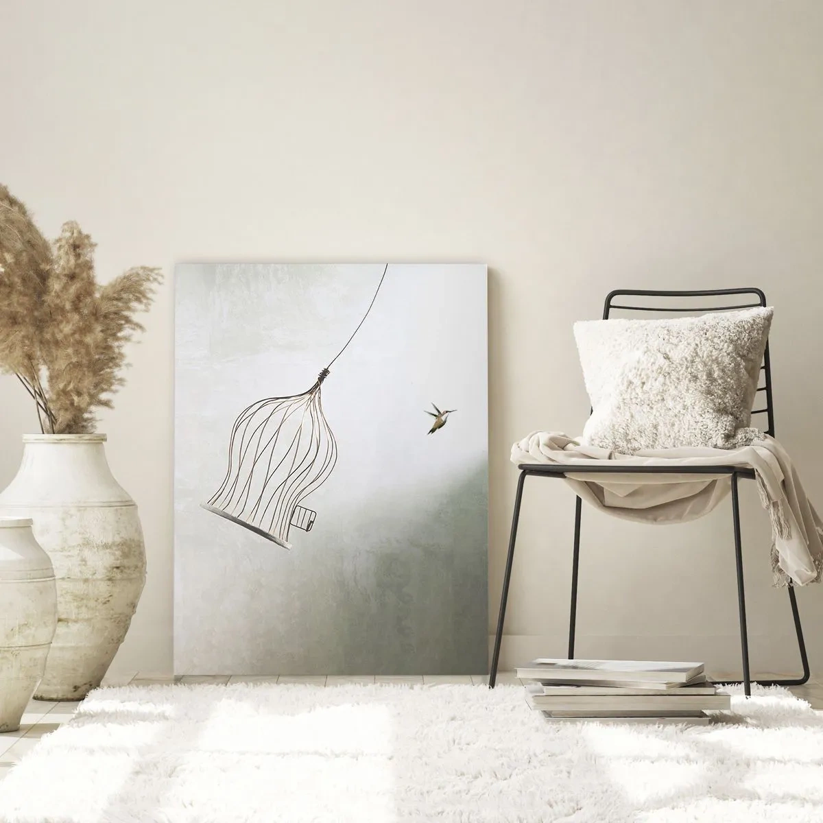 Tablou pe sticlă - Eliberat - 50x70 cm