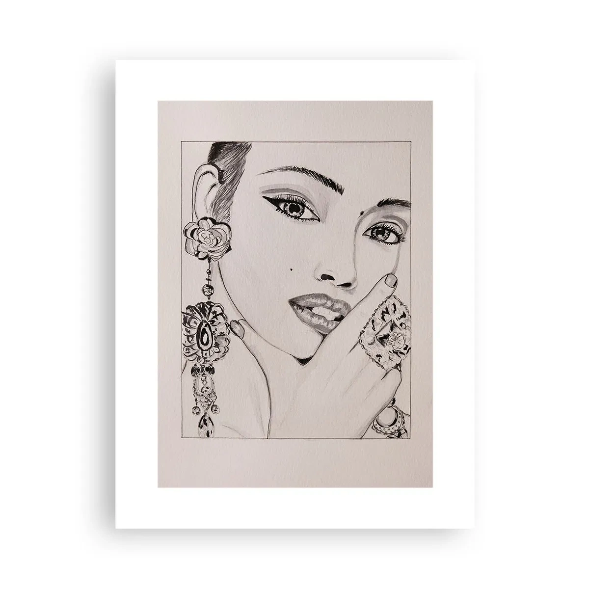 Poster - Cea mai frumoasă bijuterie - 30x40 cm