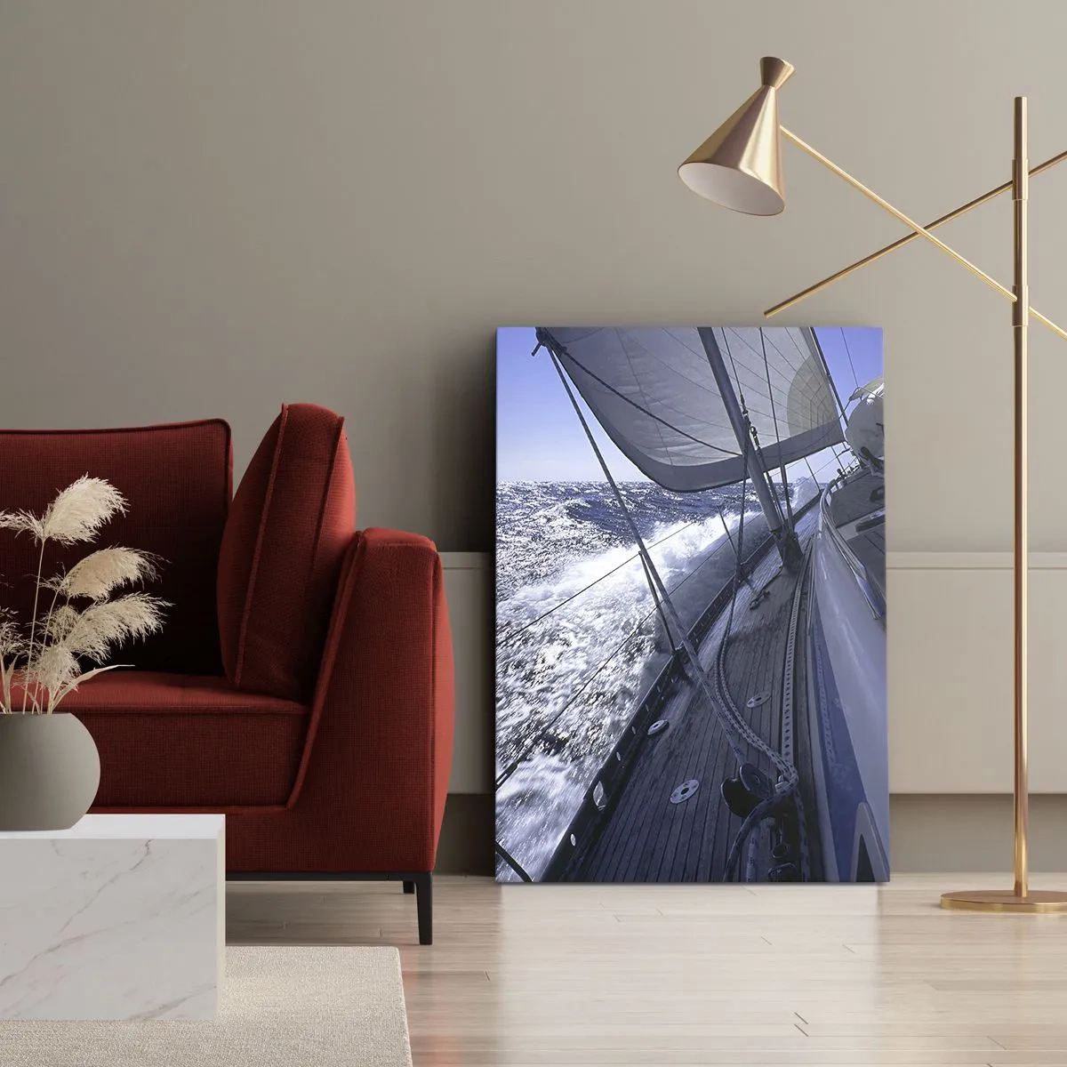 Tablou pe pânză - Știu ce înseamnă să fii o pasăre - 65x120 cm