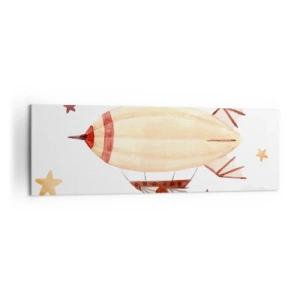 Tablou pe pânză - Aeronava - 160x50 cm