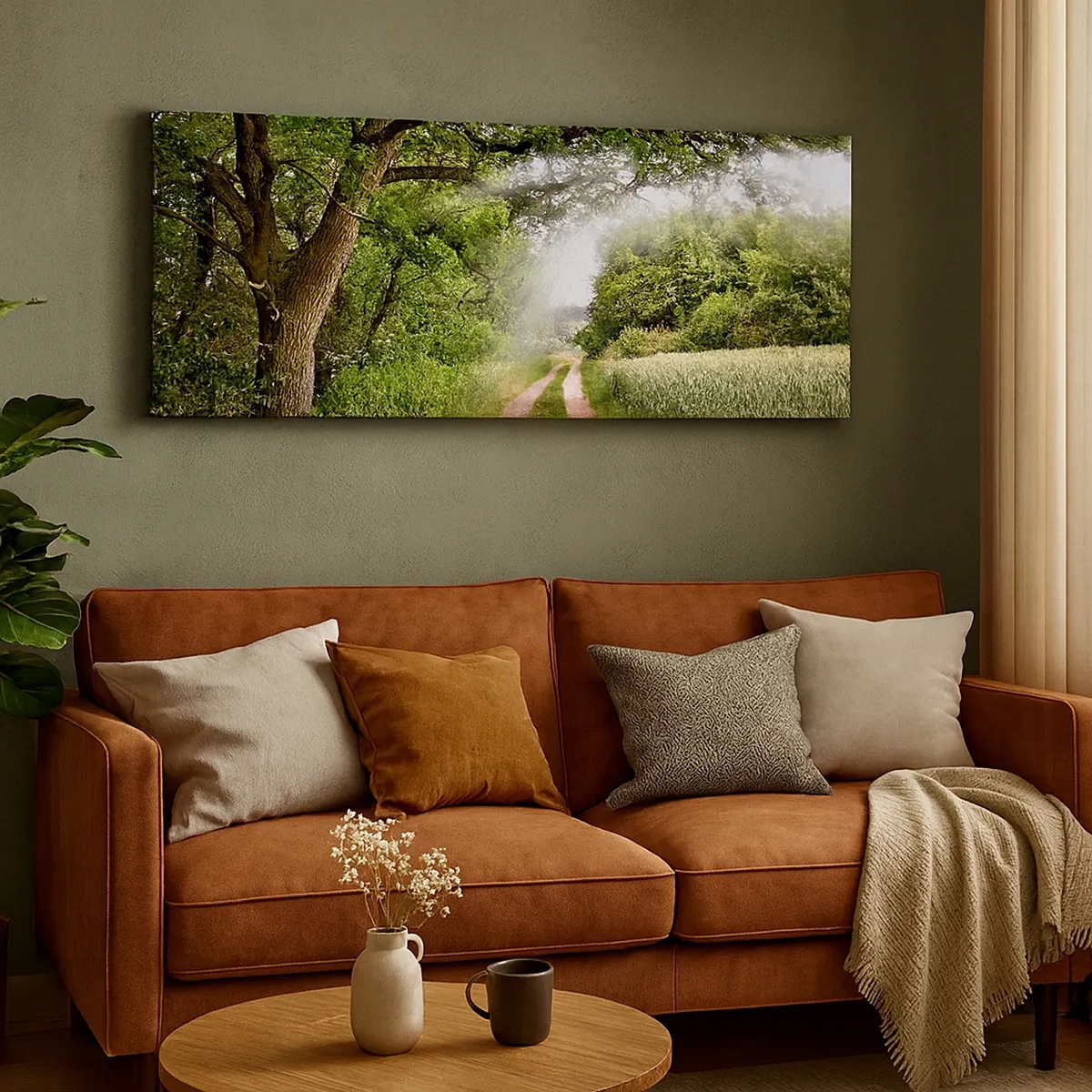 Tablou pe pânză - Et in Arcadia ego - 30x30 cm