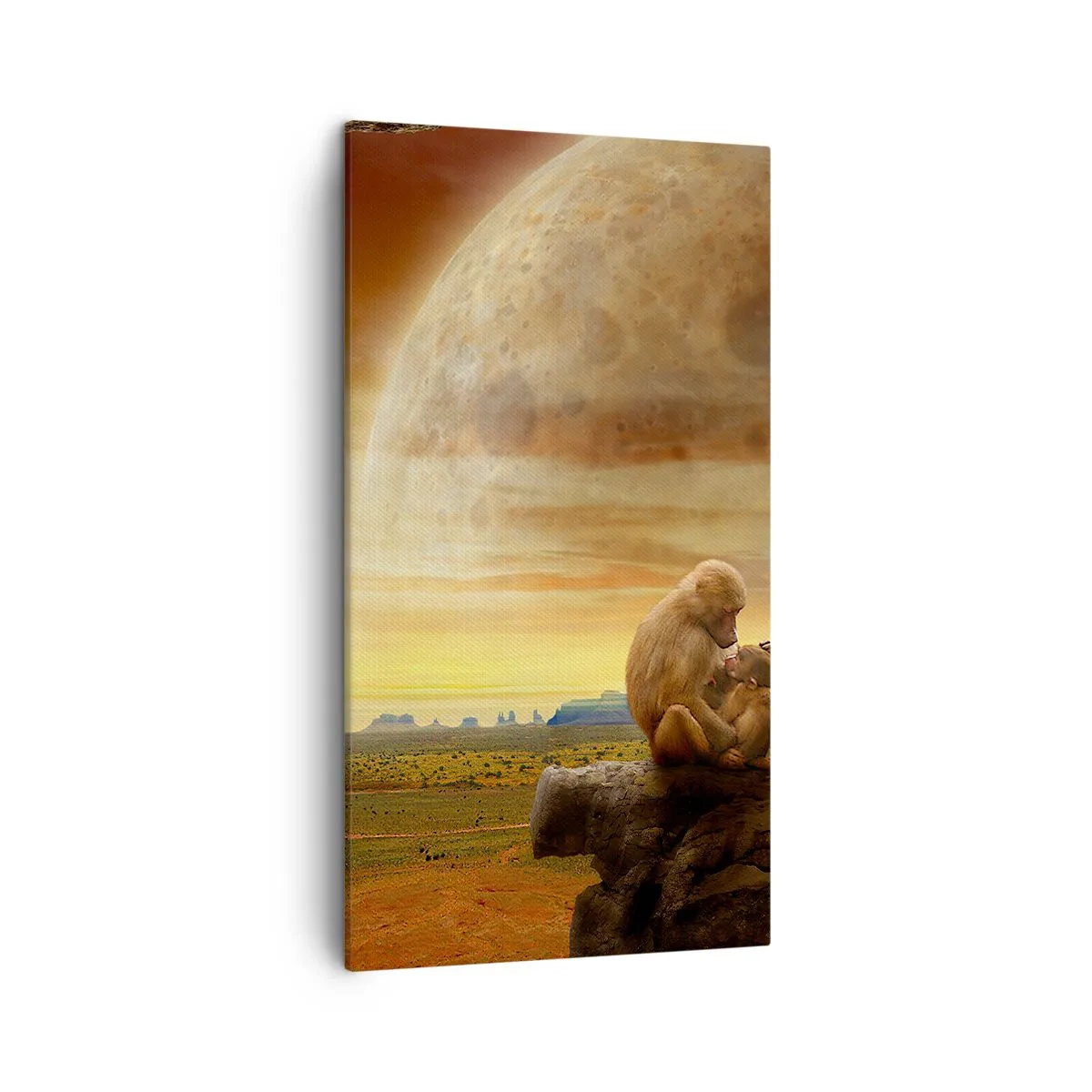 Tablou pe pânză - Iubirea peste tot la fel - 45x80 cm