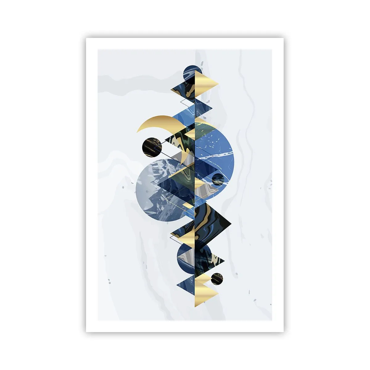 Poster - Peisaj geometric - 61x91 cm