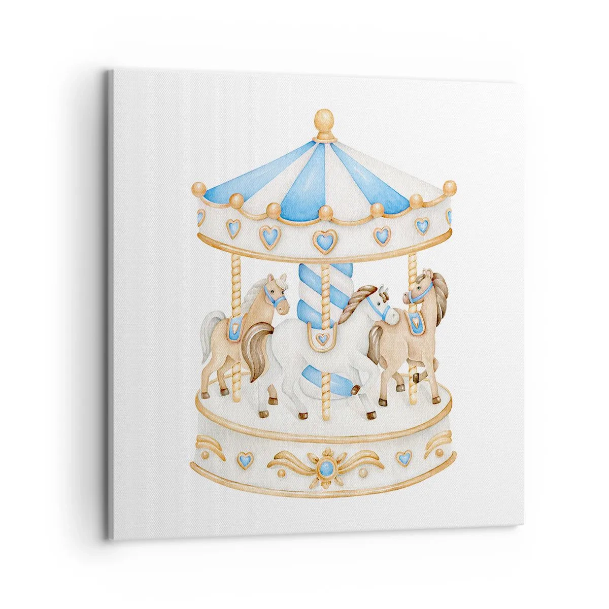 Tablou pe pânză - Copilărie dulce - 60x60 cm