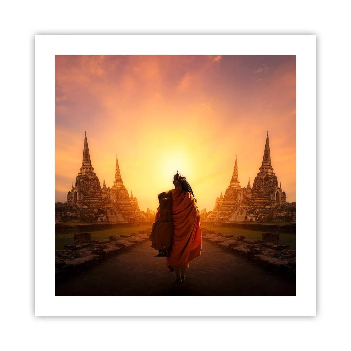 Poster - În pace prin eternitate - 50x50 cm