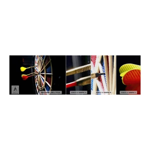 Mostră tapet Premium Canvas - Direct la subiect - Sport, Rivalitate, Joc - 100x30 cm
