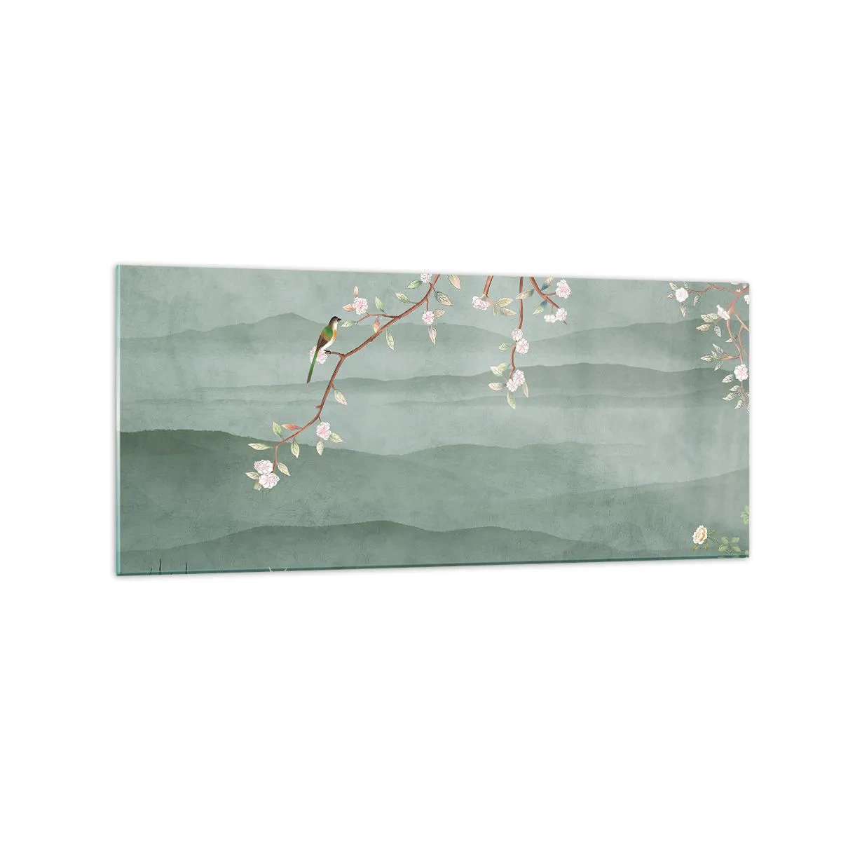 Tablou pe sticlă - Primăvara, ah, tu ești - 120x50 cm