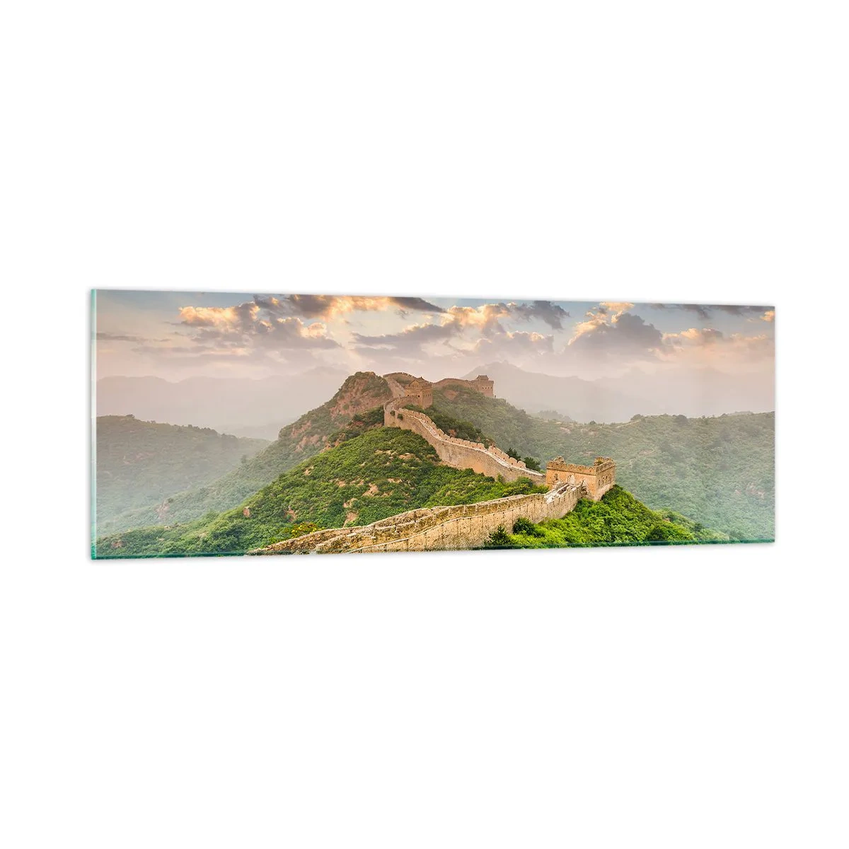 Tablou pe sticlă - Măreția netrecătoare - 90x30 cm