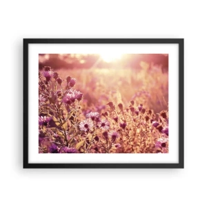 Poster în ramă neagră - Înainte ca vara să plece - 50x40 cm