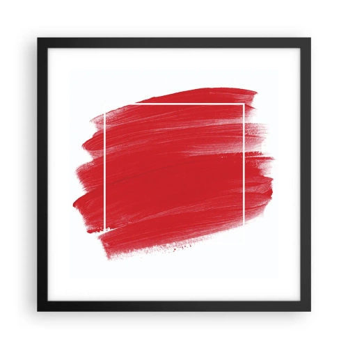 Poster în ramă neagră - În afara cadrului - 40x40 cm