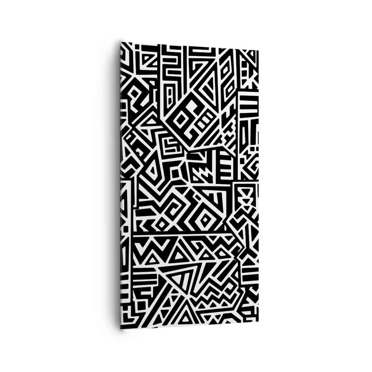 Tablou pe pânză - Compoziție precolumbiană - 65x120 cm