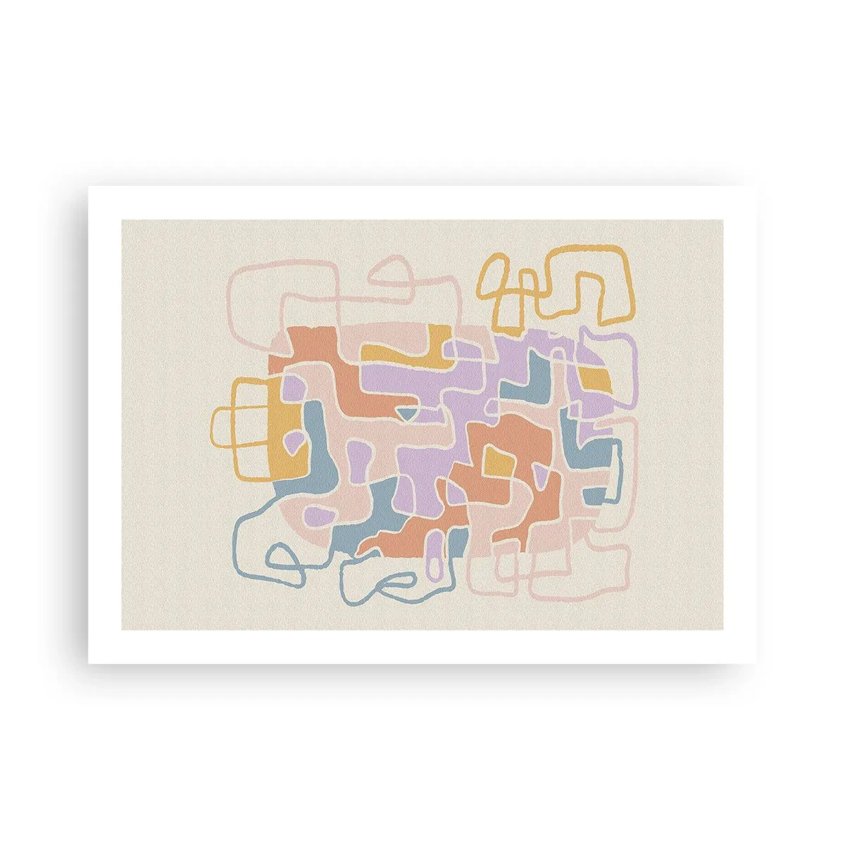 Poster - Labirintul - o aventură plină de bucurie - 70x50 cm