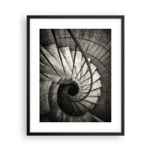 Poster în ramă neagră - În sus și în jos - 40x50 cm