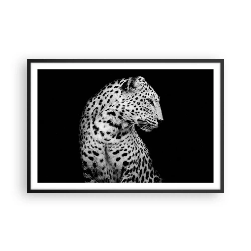 Poster în ramă neagră - Profilul drept perfect! - 91x61 cm