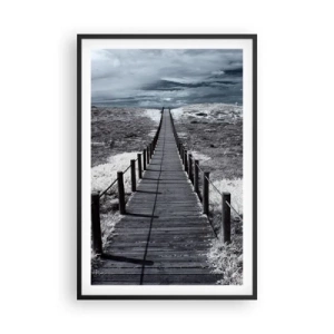 Poster în ramă neagră - Spre țărm - 61x91 cm