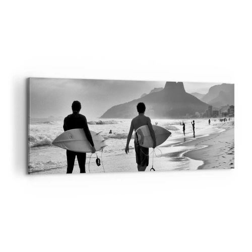 Tablou pe pânză - Samba pentru un val - 100x40 cm