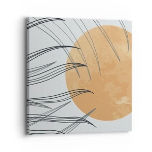 Tablou pe pânză - Întotdeauna spre soare - 30x30 cm