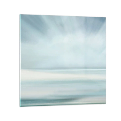 Tablou pe sticlă - Liniște până la orizont - 60x60 cm