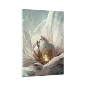 Tablou pe sticlă - Înflorește o dată la o sută de ani - 80x120 cm