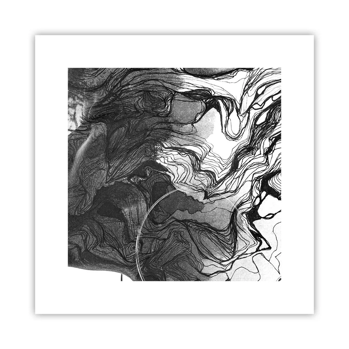 Poster - Încurcată în vise - 30x30 cm