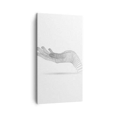 Tablou pe pânză - Mână arcuită - 45x80 cm