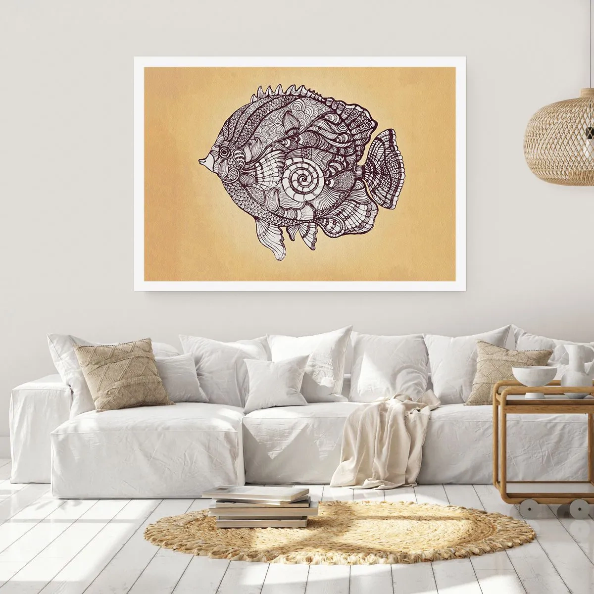 Poster - Dintr-un ocean de ornamente - 70x50 cm